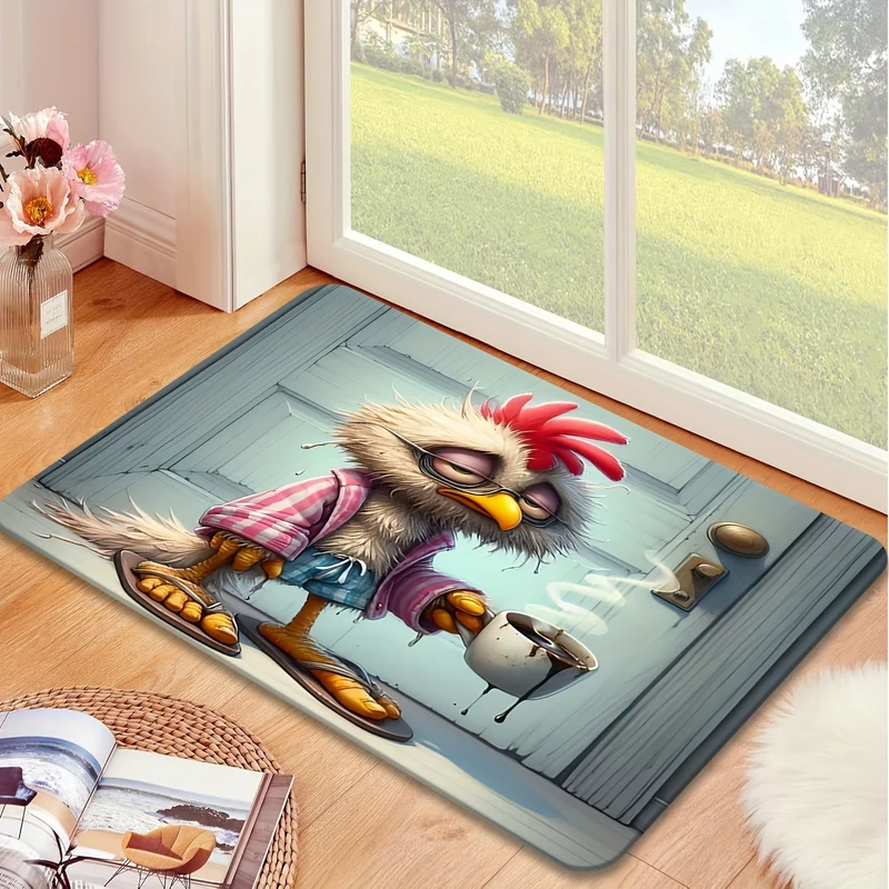 Cat-Themed Decorative Doormat Stornfield