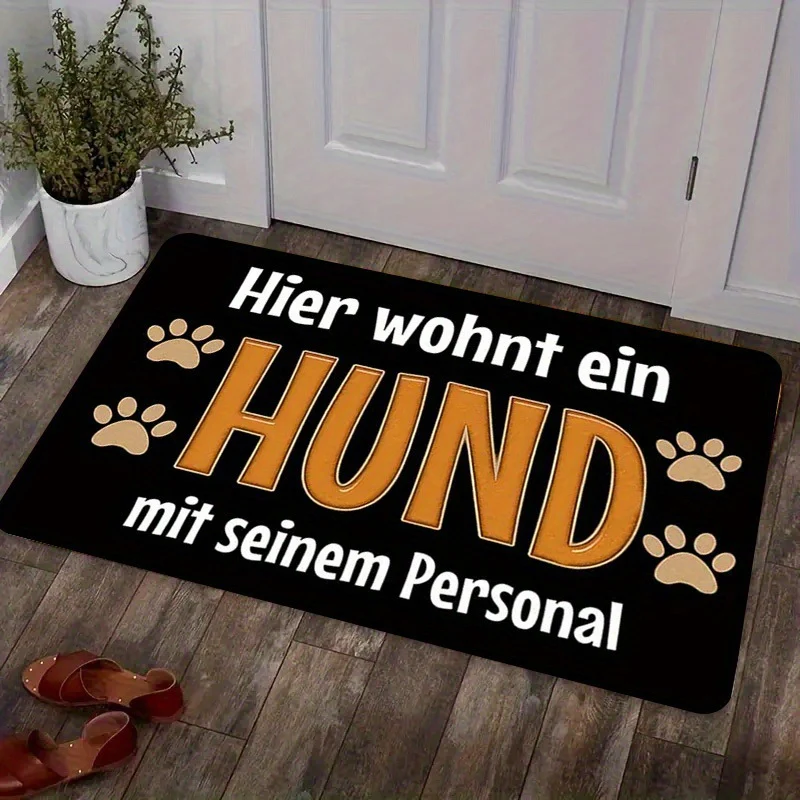 Cat-Themed Decorative Doormat Stornfield