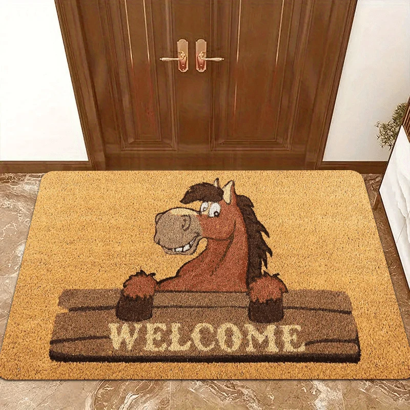 Cat-Themed Decorative Doormat Stornfield