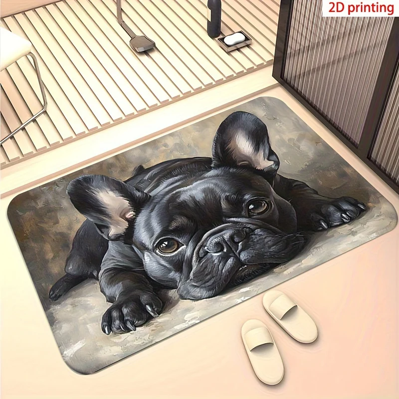 Cat-Themed Decorative Doormat Stornfield