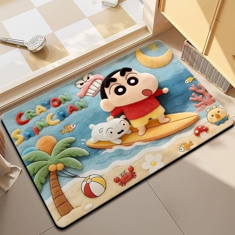 Cartoon-Themed Plush Area Mat Stornfield