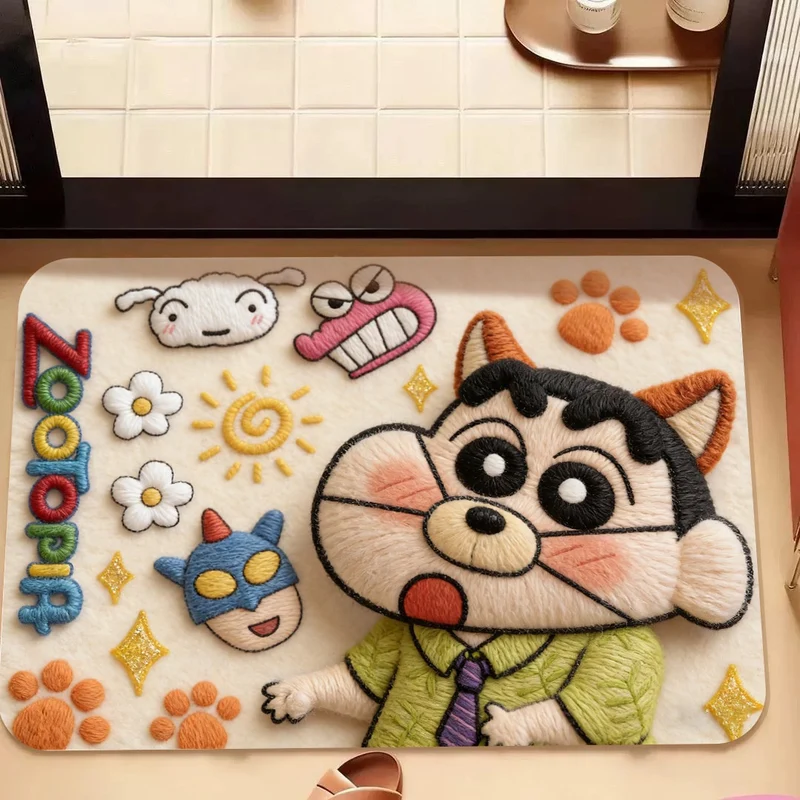 Cartoon-Themed Plush Area Mat Stornfield