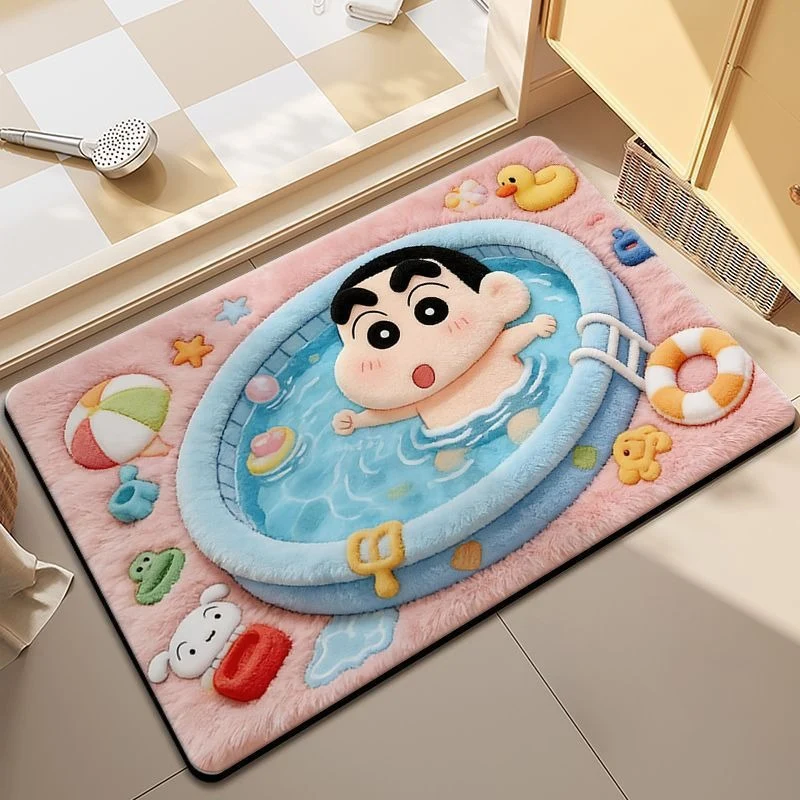 Cartoon-Themed Plush Area Mat Stornfield