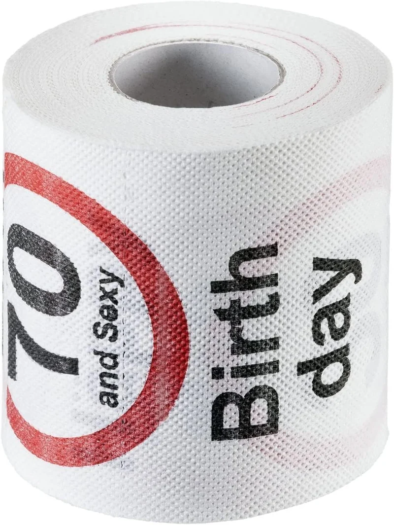 Toilettenpapier zum 70. Geburtstag - Lustiges Geburtstagsgeschenk