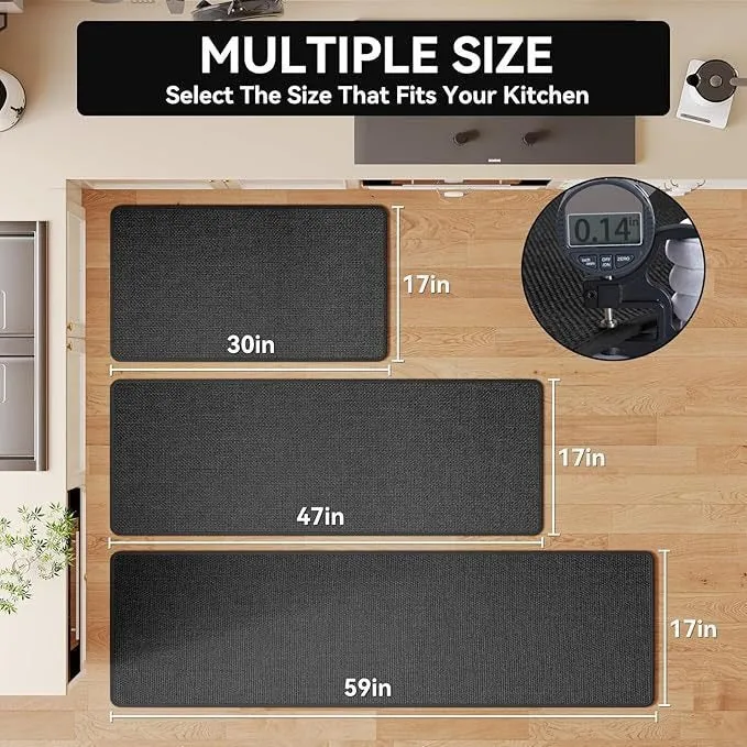 Kitchen Comfort Anti-Fatigue Mat Stornfield