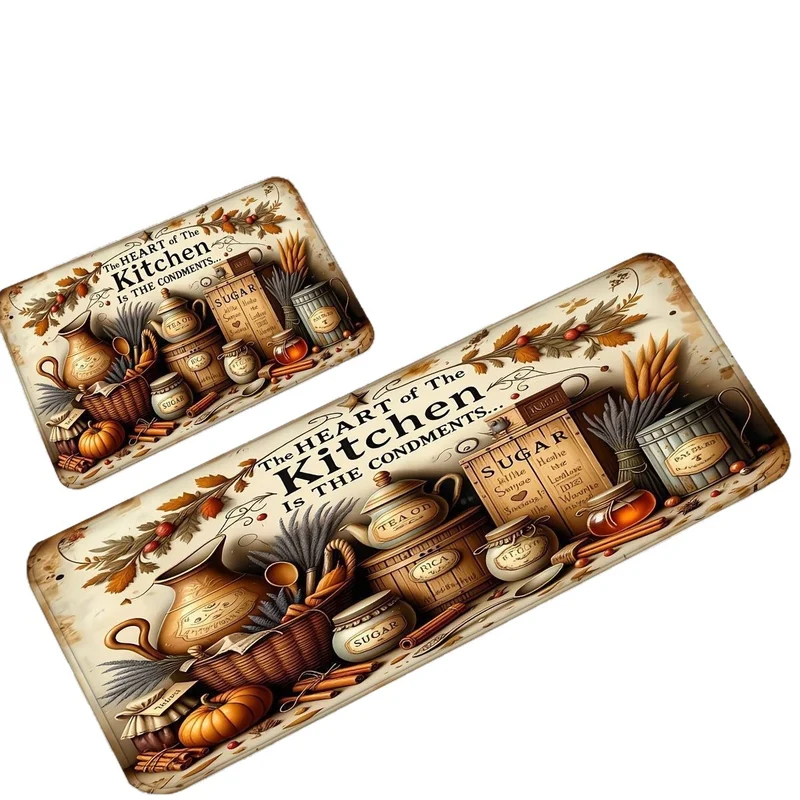 Holiday-Themed Long Indoor Runner Mat Stornfield
