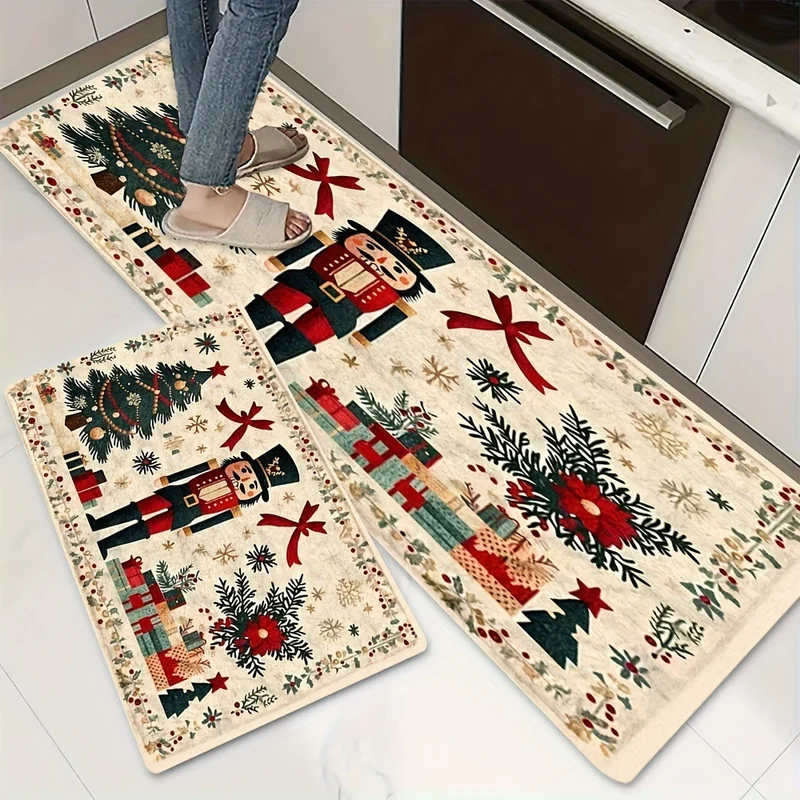 Holiday-Themed Long Indoor Runner Mat Stornfield