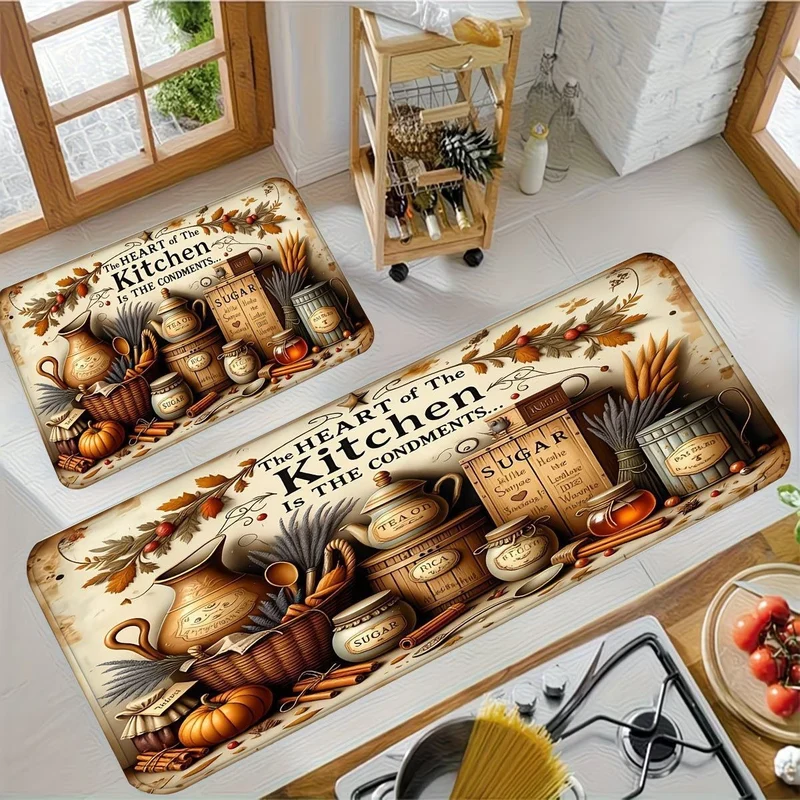 Holiday-Themed Long Indoor Runner Mat Stornfield