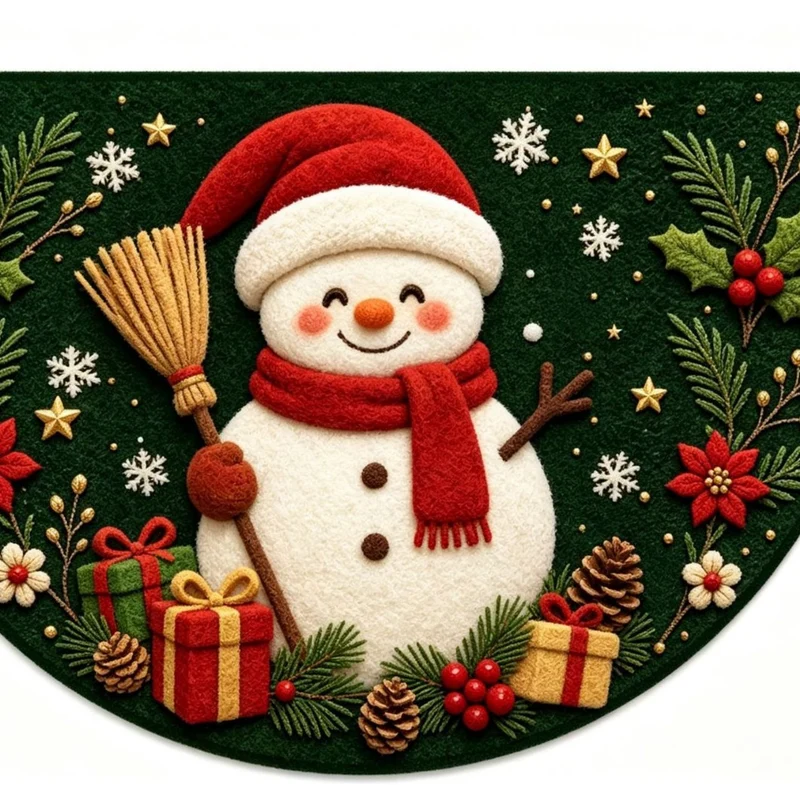 Holiday-Themed Decorative Area Mat Stornfield