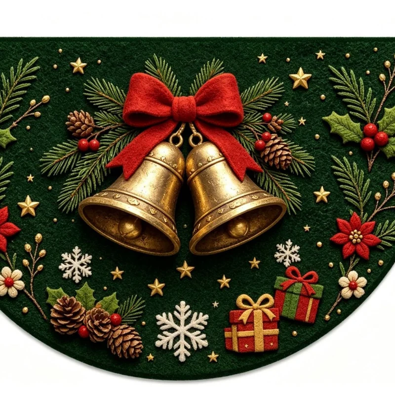 Holiday-Themed Decorative Area Mat Stornfield