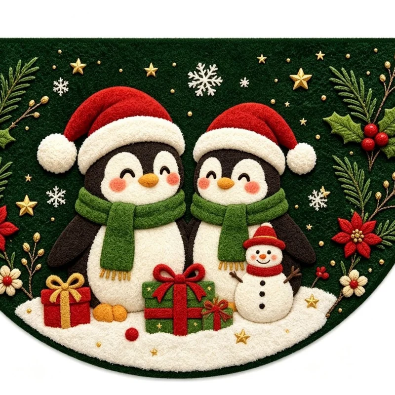 Holiday-Themed Decorative Area Mat Stornfield