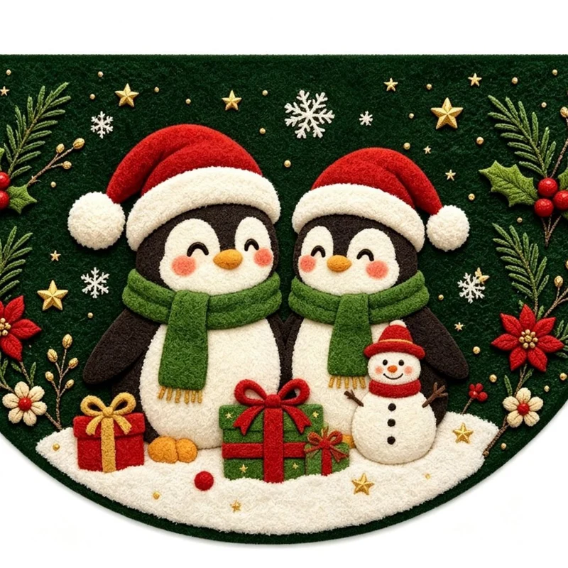 Holiday-Themed Decorative Area Mat Stornfield