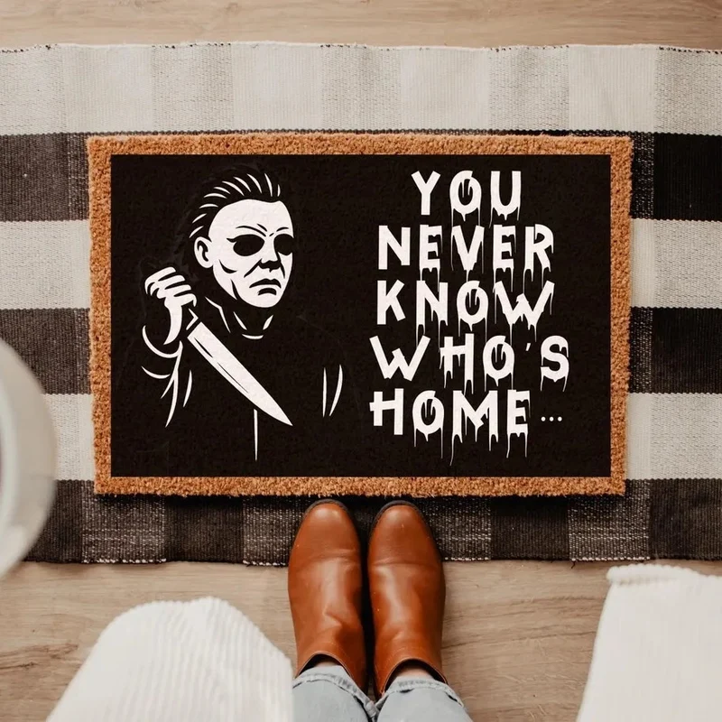 Halloween-Themed Welcome Mat Stornfield