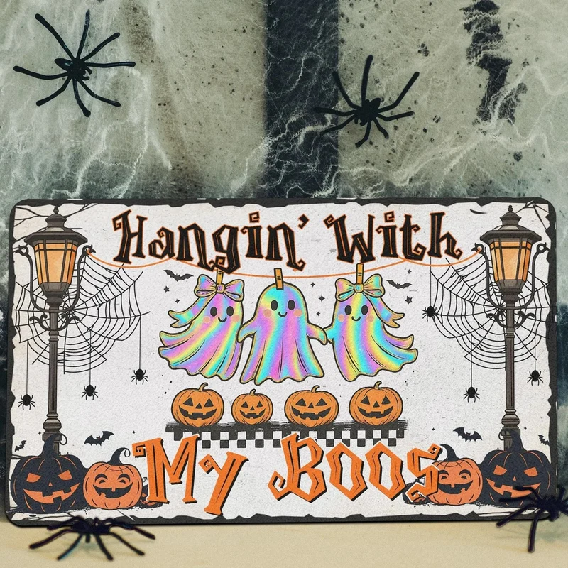 Halloween-Themed Welcome Mat Stornfield