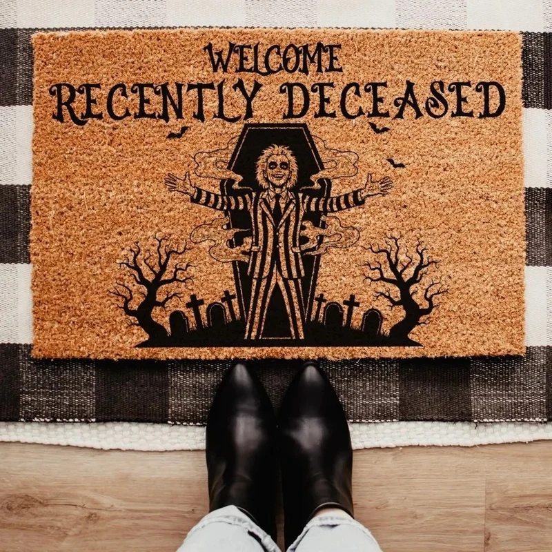 Halloween-Themed Welcome Mat Stornfield