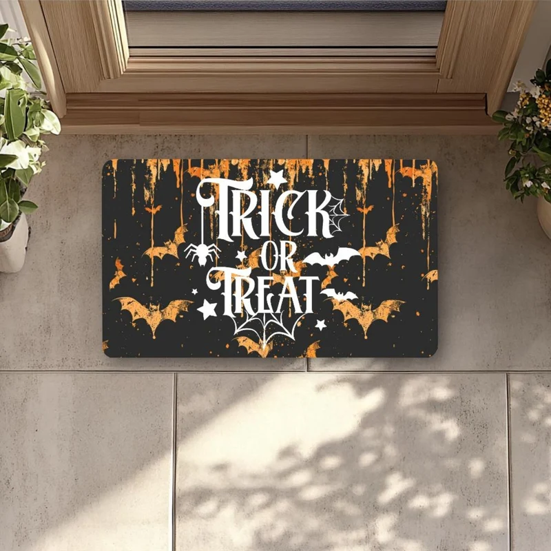 Halloween-Themed Welcome Mat Stornfield