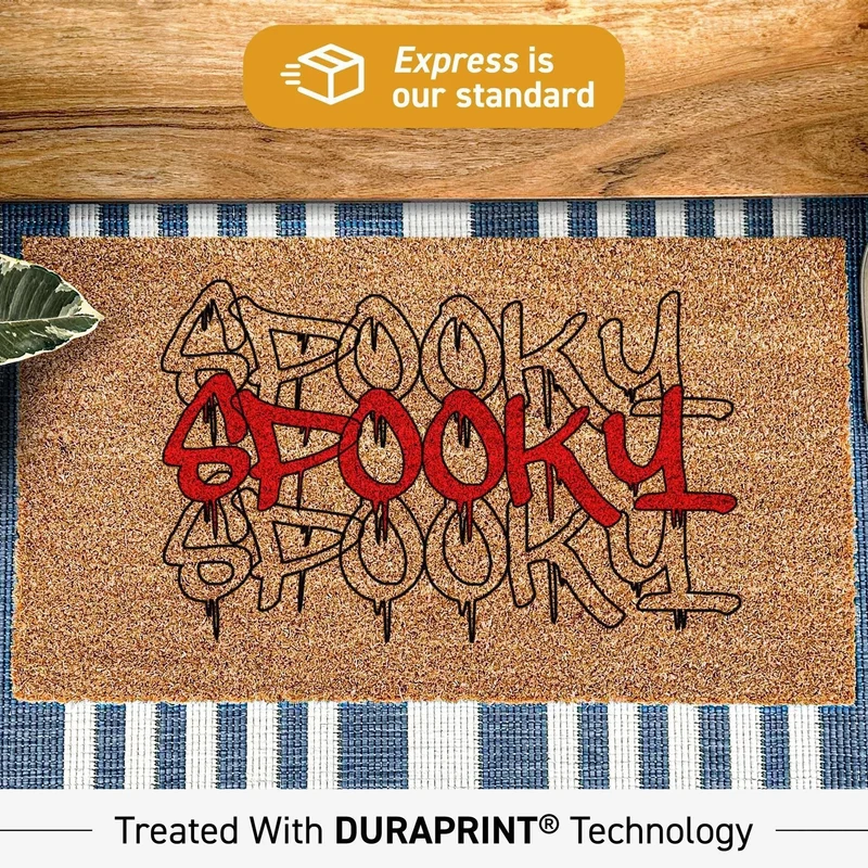 Halloween-Themed Welcome Mat Stornfield