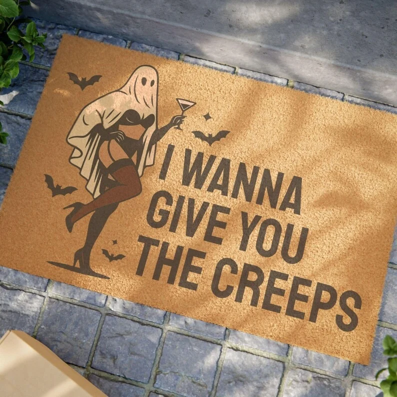 Halloween-Themed Welcome Mat Stornfield