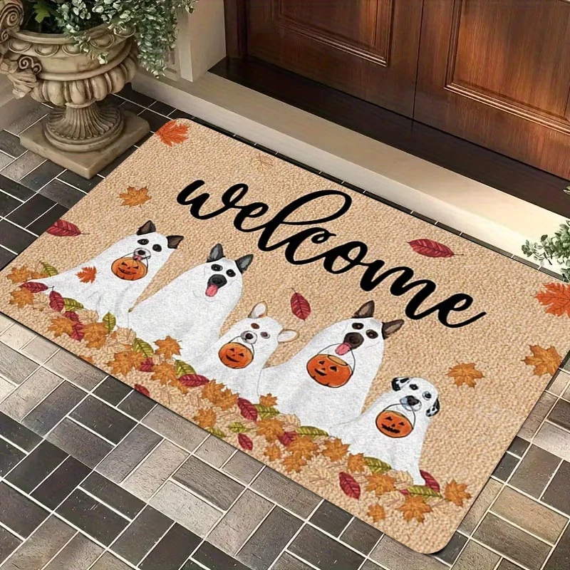Halloween-Themed Decorative Doormat Stornfield