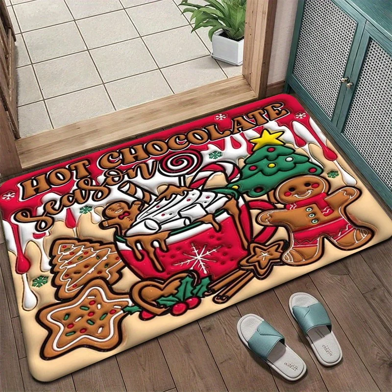 Grinch Christmas Themed Doormat Stornfield