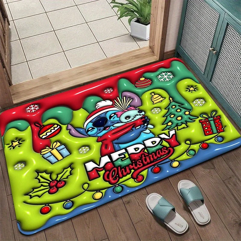 Grinch Christmas Themed Doormat Stornfield