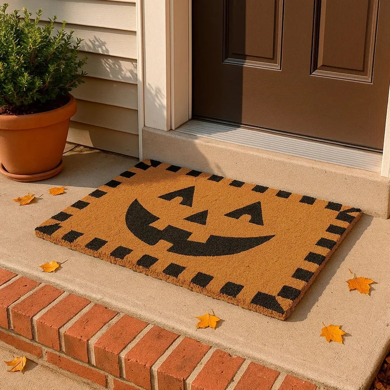 Funny Horror-Themed Doormat Stornfield