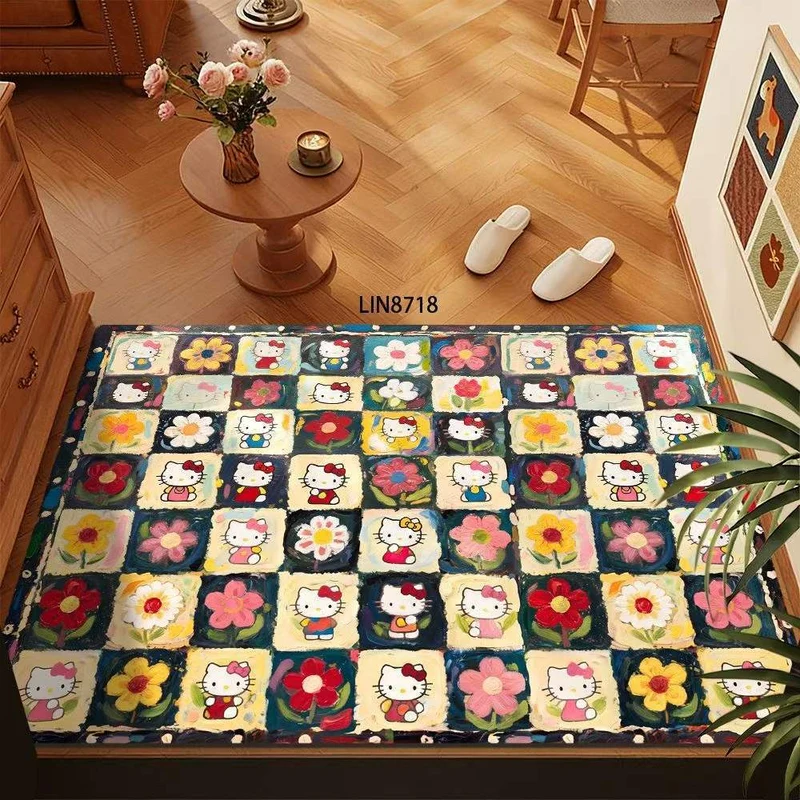 Floral Pattern Decorative Floor Mat Stornfield