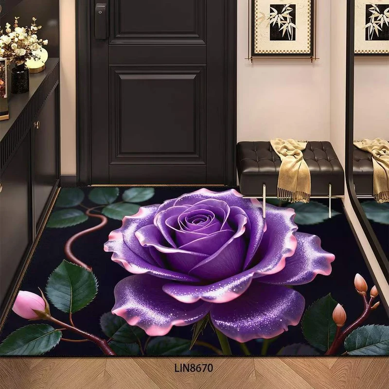 Floral Design Area Rug Stornfield