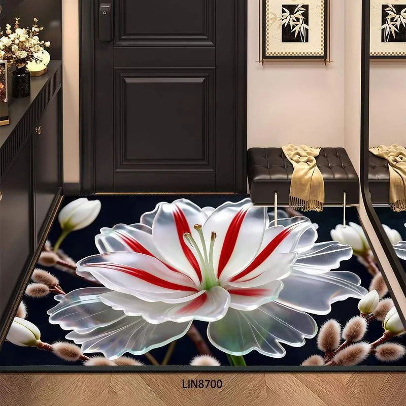 Floral Design Area Rug Stornfield