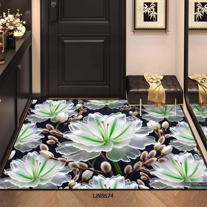 Floral Design Area Rug Stornfield