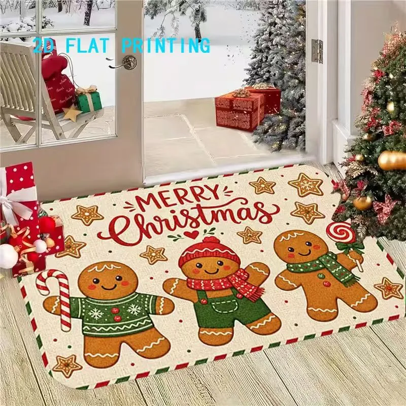 Festive Reindeer-Themed Welcome Mat Stornfield