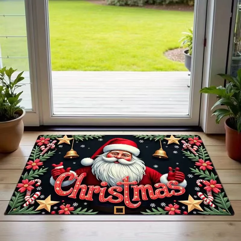Festive Reindeer-Themed Welcome Mat Stornfield