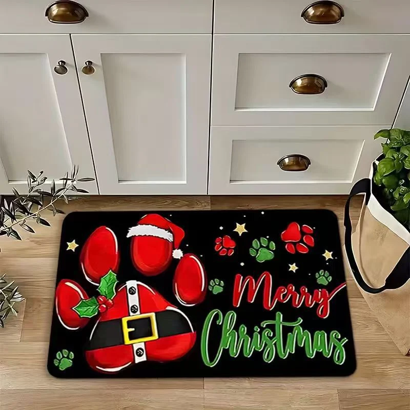 Festive Reindeer-Themed Welcome Mat Stornfield
