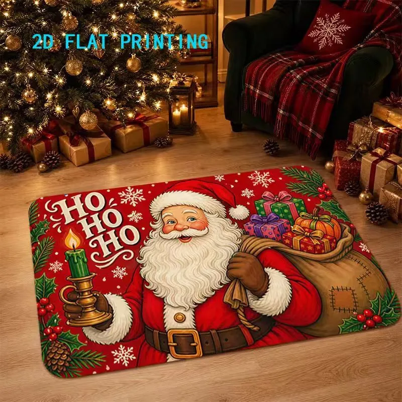 Festive Reindeer-Themed Welcome Mat Stornfield