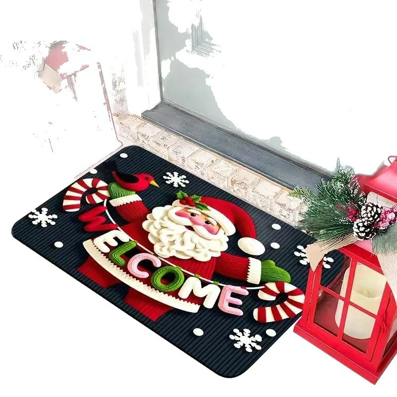 Festive Reindeer-Themed Welcome Mat Stornfield