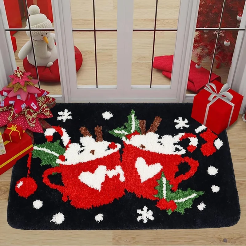 Festive Holiday Welcome Mat Stornfield