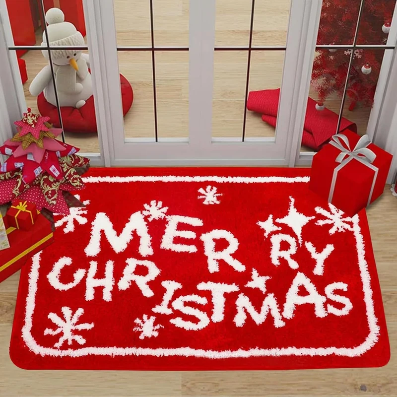 Festive Holiday Welcome Mat Stornfield