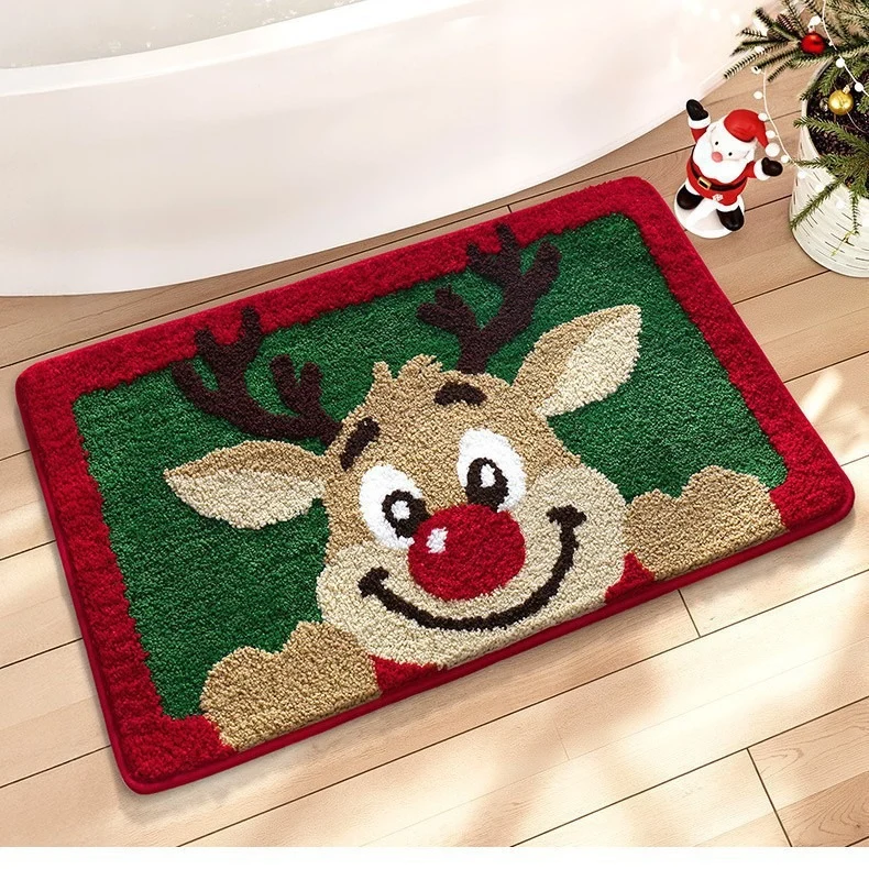 Festive Holiday Welcome Mat Stornfield
