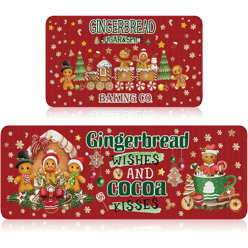 Festive Holiday Themed Doormat Stornfield