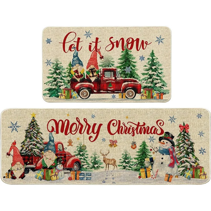 Festive Holiday Themed Doormat Stornfield