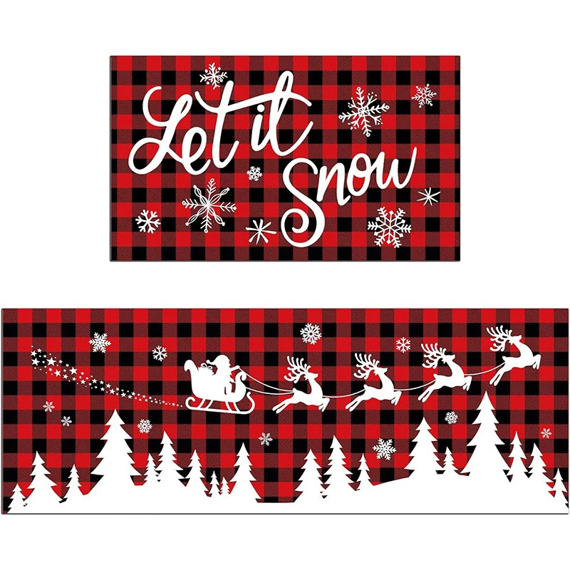 Festive Holiday Themed Doormat Stornfield