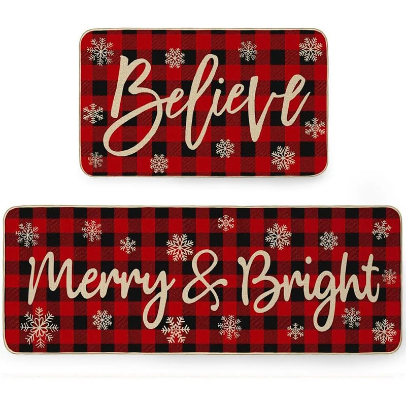 Festive Holiday Themed Doormat Stornfield
