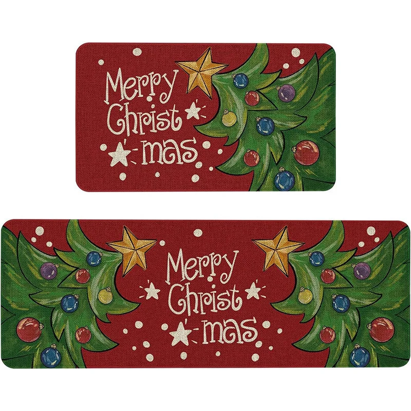 Festive Holiday Themed Doormat Stornfield