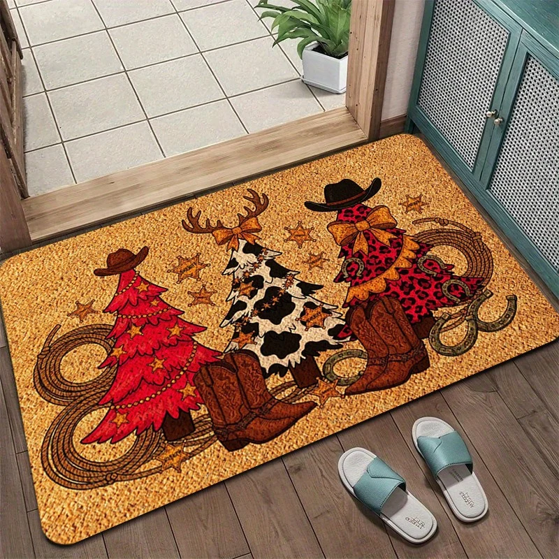 Festive Holiday Door Mat Stornfield
