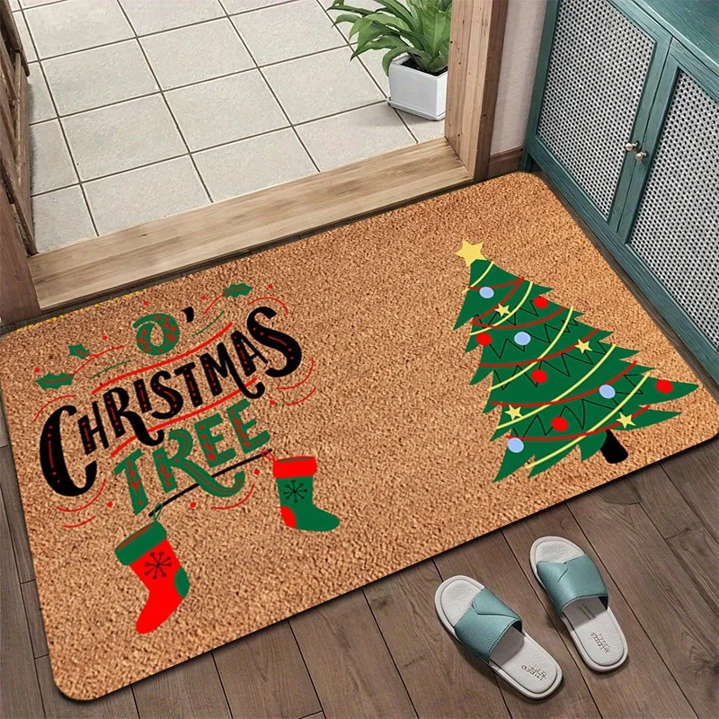 Festive Holiday Door Mat Stornfield