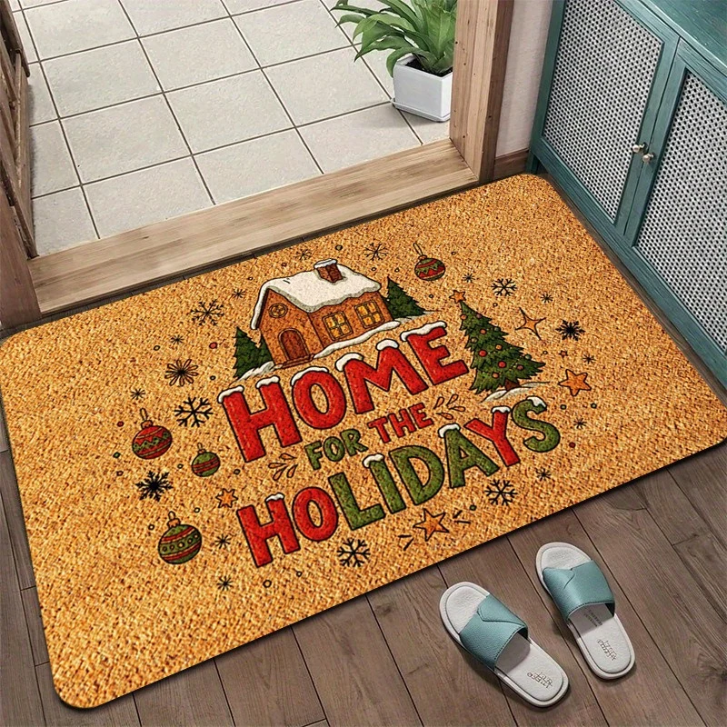 Festive Holiday Door Mat Stornfield