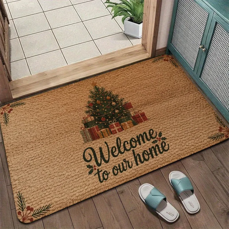 Festive Holiday Door Mat Stornfield