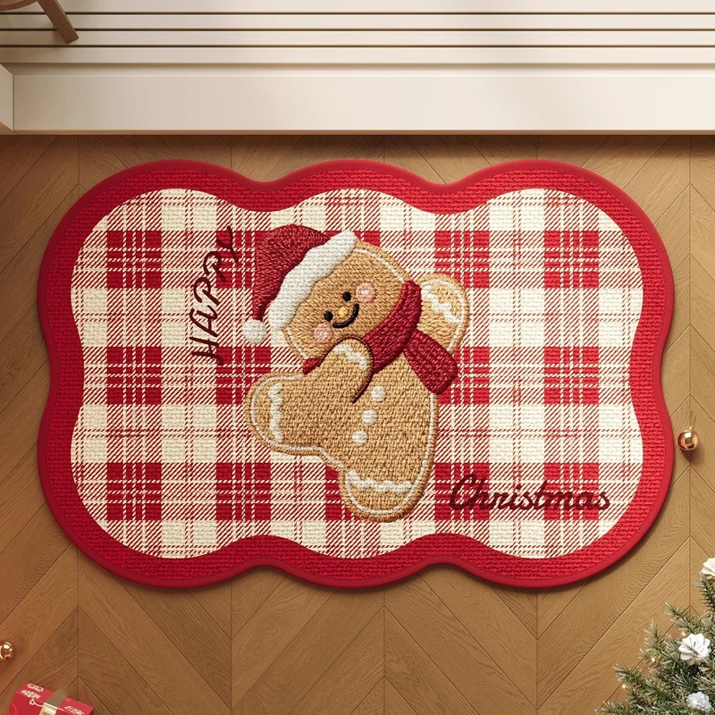 Festive Gingerbread Holiday Doormat Stornfield