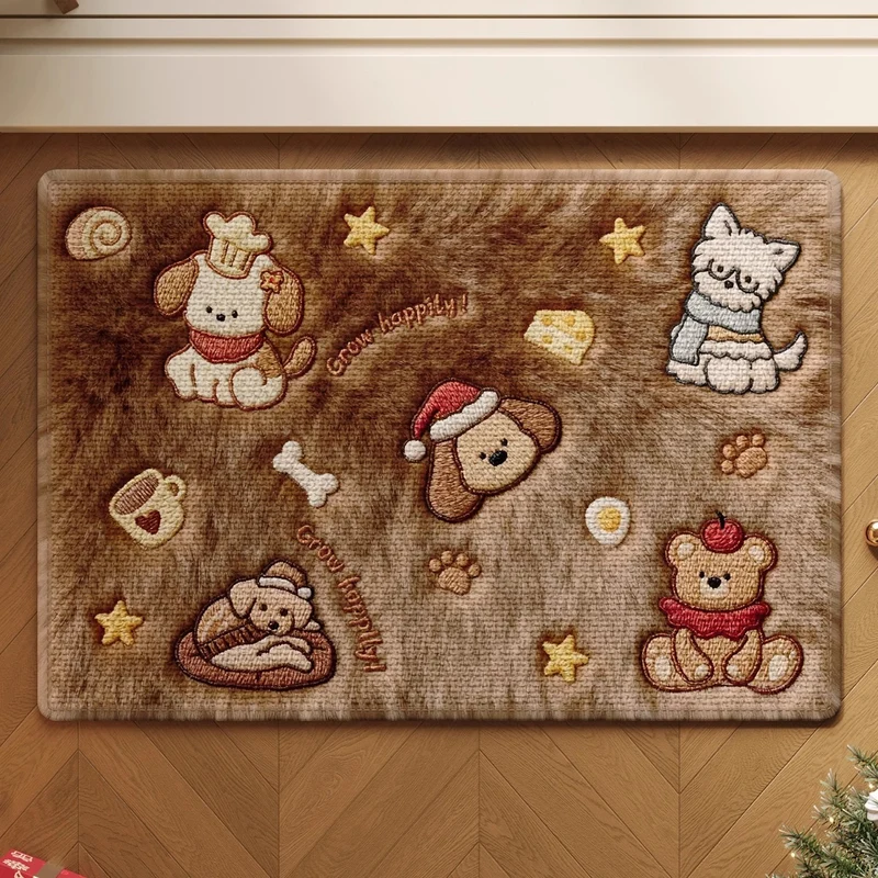 Festive Gingerbread Holiday Doormat Stornfield