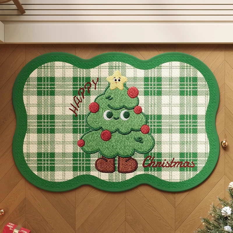 Festive Gingerbread Holiday Doormat Stornfield